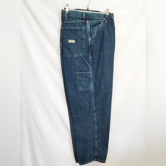 Wrangler Other - Men's Wrangler Carpenter Jeans - Blue Denim - Size 38x32